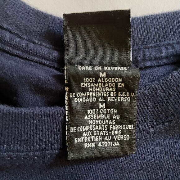 Vintage Starter University of Notre Dame Fightin Irish Logo Spellout T-shirt - Picture 5 of 7